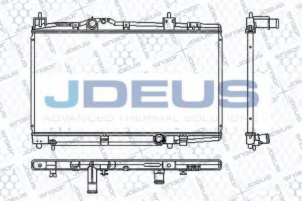 JDEUS RA0280160 Радіатор, охолодження двигуна