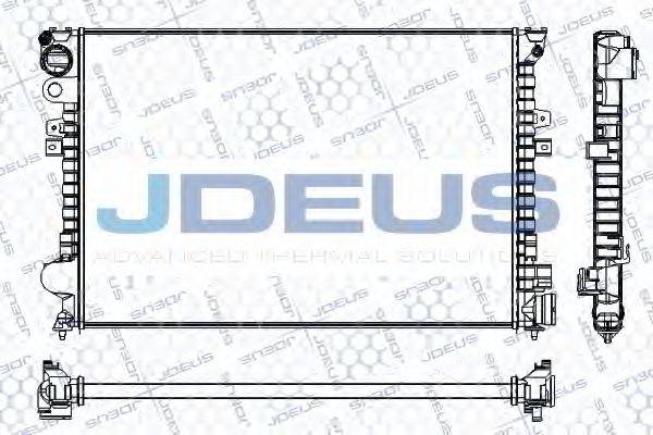 JDEUS RA0210410 Радіатор, охолодження двигуна