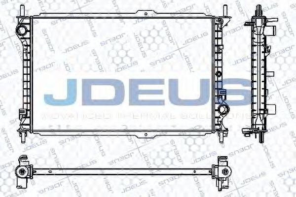 JDEUS RA0121090 Радіатор, охолодження двигуна