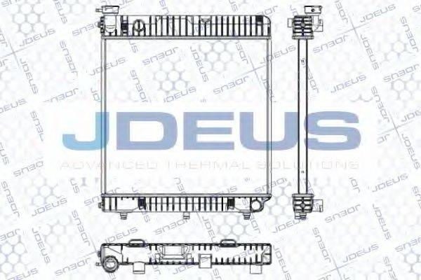 JDEUS RA0170021 Радіатор, охолодження двигуна