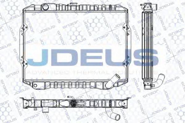 JDEUS RA0180060 Радіатор, охолодження двигуна