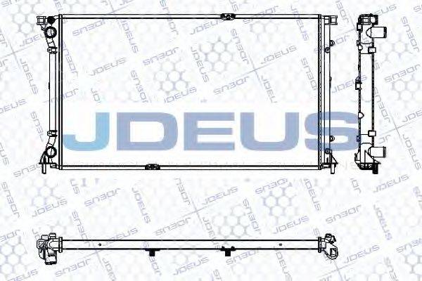 JDEUS RA0230800 Радіатор, охолодження двигуна