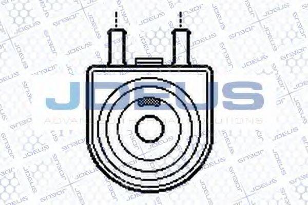 JDEUS 407M21 масляний радіатор, моторне масло
