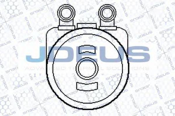JDEUS 407M37A масляний радіатор, моторне масло