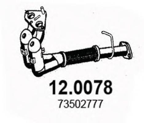 FIAT 73502777 Каталізатор