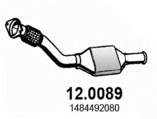 FIAT 1705JS Каталізатор