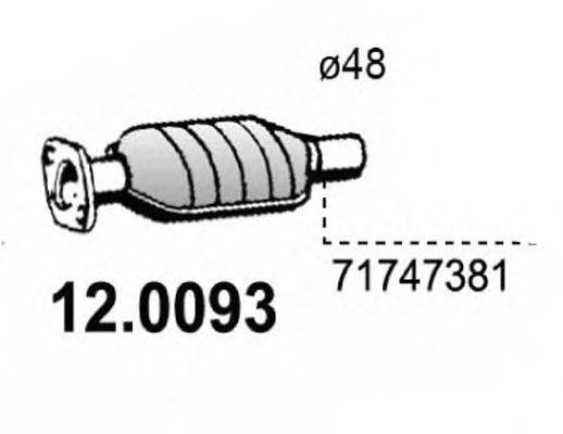 ASSO 120093 Каталізатор