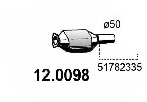 ASSO 120098 Каталізатор