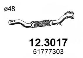 FIAT 1557690 Труба вихлопного газу