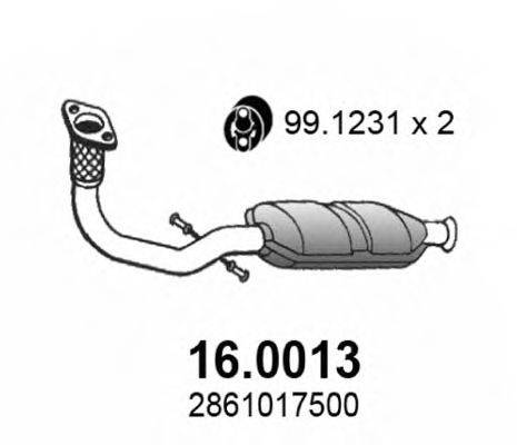 ASSO 160013 Каталізатор