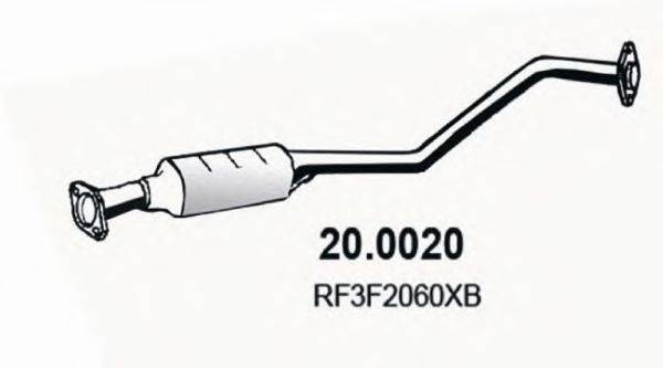 MAZDA RF3F2060XB Каталізатор