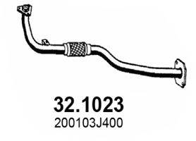 ASSO 321023 Труба вихлопного газу