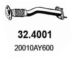 ASSO 324001 Труба вихлопного газу