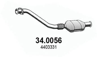 RENAULT 4403331 Каталізатор