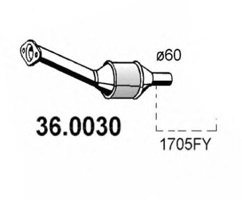 ASSO 360030 Каталізатор