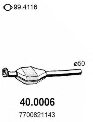 ASSO 400006 Каталізатор