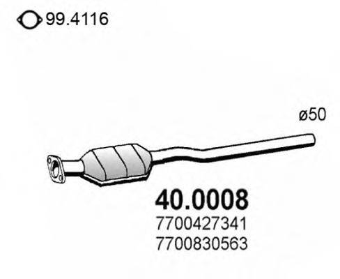 ASSO 400008 Каталізатор