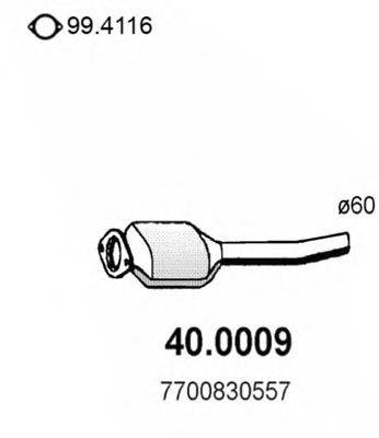 ASSO 400009 Каталізатор