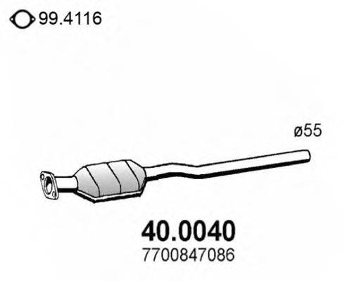ASSO 400040 Каталізатор