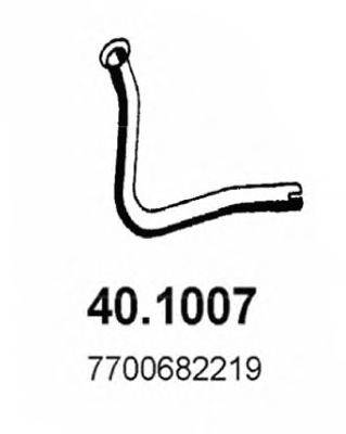 ASSO 401007 Труба вихлопного газу