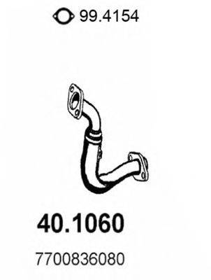 ASSO 401060 Труба вихлопного газу