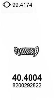 ASSO 404004 Труба вихлопного газу
