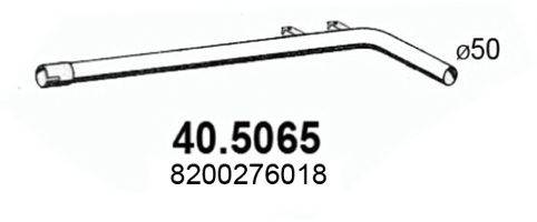 ASSO 405065 Труба вихлопного газу