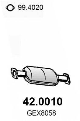 ROVER/AUSTIN WAG103760 Каталізатор