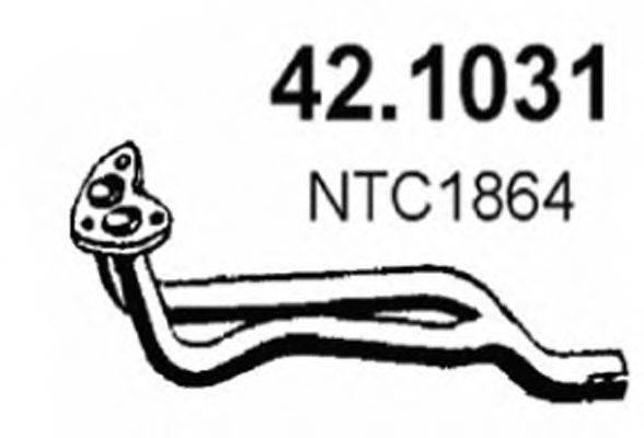 ASSO 421031 Труба вихлопного газу