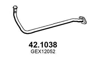 ROVER/AUSTIN GEX12052 Труба вихлопного газу