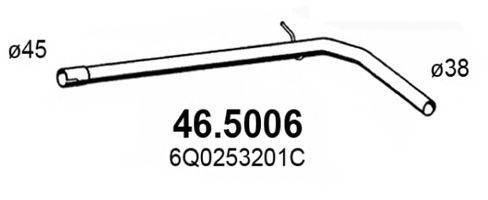 ASSO 465006 Труба вихлопного газу