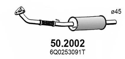ASSO 502002 Передглушувач вихлопних газів