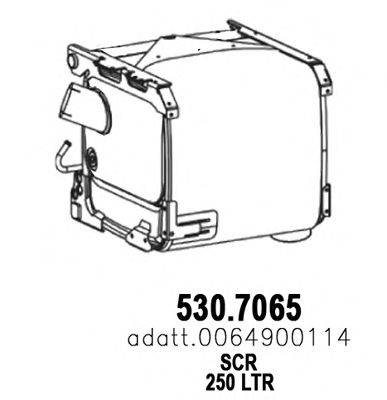 ASSO 5307065 Саджовий/частковий фільтр, система вихлопу ОГ