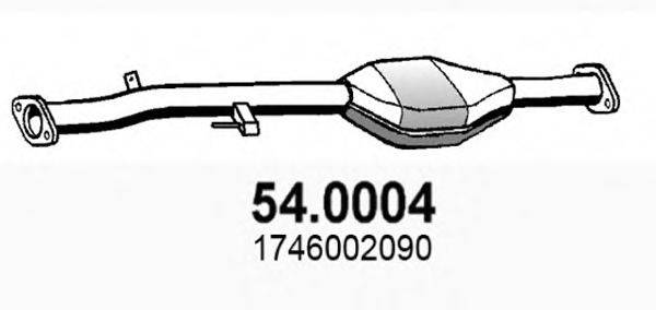 ASSO 540004 Каталізатор