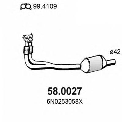 ASSO 580027 Каталізатор