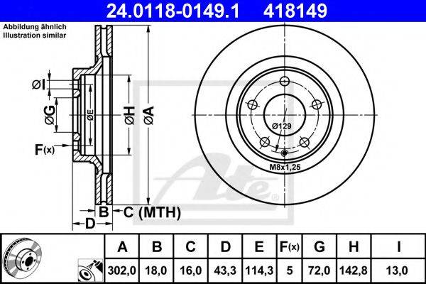 QUINTON HAZELL BDC5716 гальмівний диск