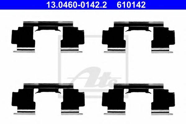 BENDIX 792250B Комплектуючі, колодки дискового гальма