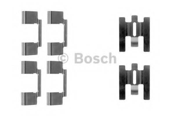 BOSCH 1987474355 Комплектуючі, колодки дискового гальма