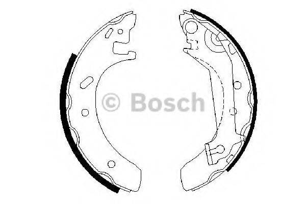 BOSCH BS773 Комплект гальмівних колодок
