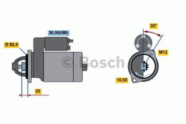 HC-PARTS CS1563 Стартер