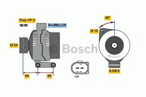 BOSCH 4840 Генератор