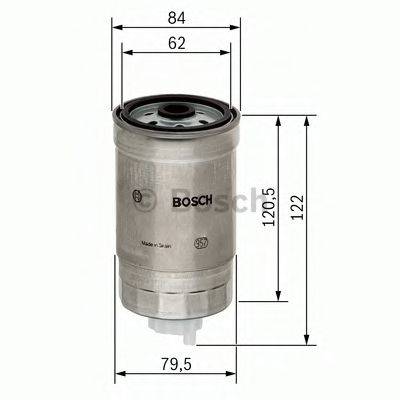 MANN-FILTER WK815 Паливний фільтр