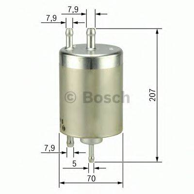 BOSCH F026403000 Паливний фільтр