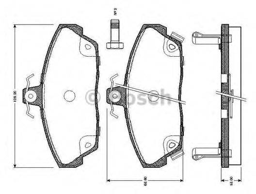 BOSCH 0 986 TB2 190