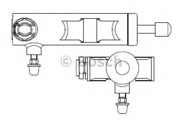 NUOVA TECNODELTA 09140 Робочий циліндр, система зчеплення