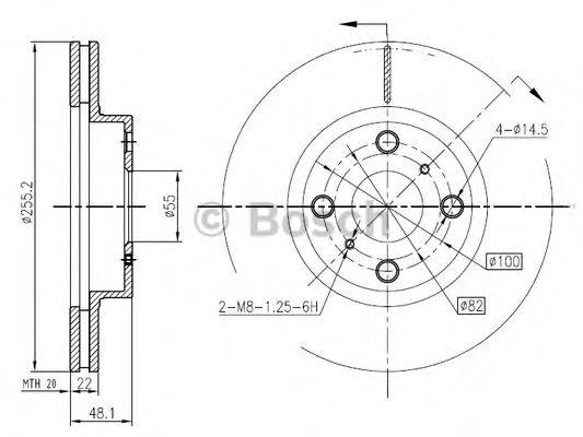 BOSCH 0 986 BB4 350