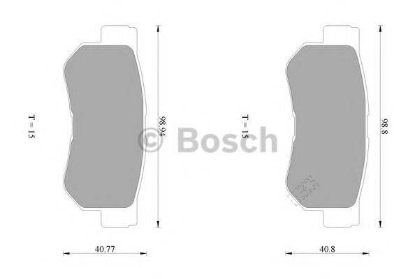 HYUNDAI 5830226A20 Комплект гальмівних колодок, дискове гальмо