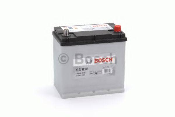 BOSCH S3 016 Стартерна акумуляторна батарея; Стартерна акумуляторна батарея