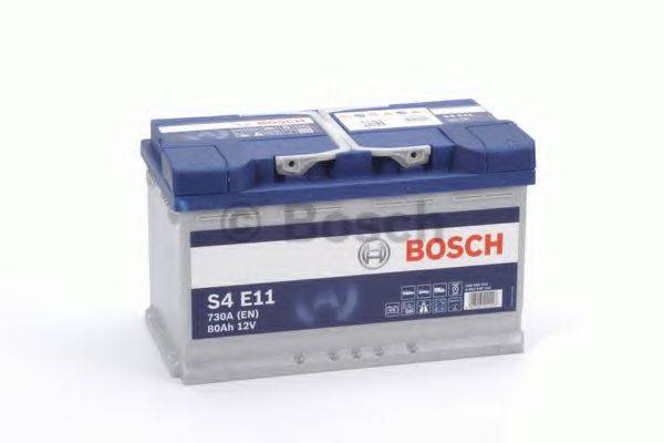 BOSCH 0092S4E110 Стартерна акумуляторна батарея; Стартерна акумуляторна батарея