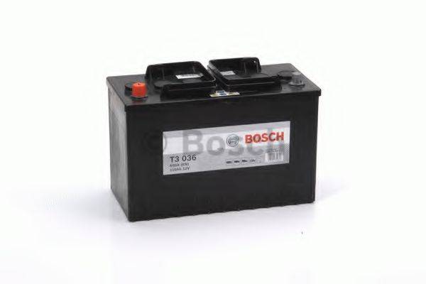 BOSCH T3 036 Стартерна акумуляторна батарея; Стартерна акумуляторна батарея